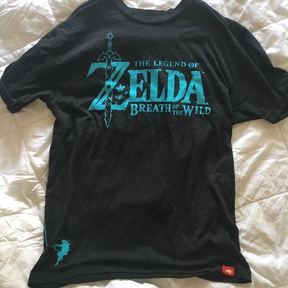 Nintendo Tops - The Legend of Zelda Breath of the Wild Shirt Nintendo Tops - The Legend of Zelda Breath of the Wild Shirt